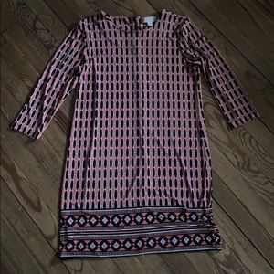 Pink and black Michael Kors dress